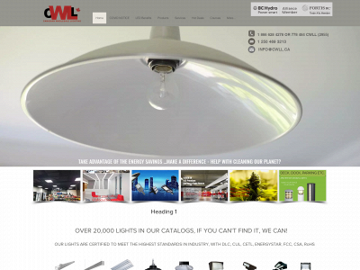 canadianwholesalelighting.com snapshot
