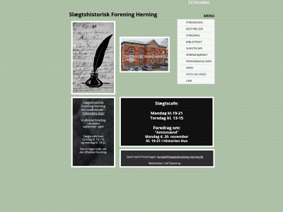 slaegtsforskning-herning.dk snapshot