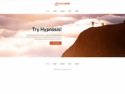 lifechangehypnosis.net snapshot