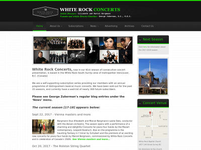 whiterockconcerts.com snapshot