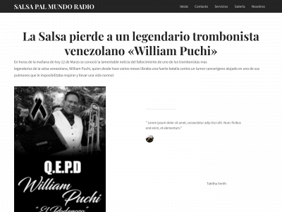 salsapalmundoradio.com snapshot