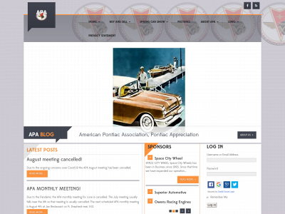 americanpontiacassociation.us snapshot