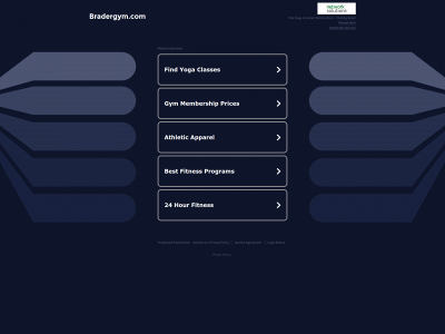 bradergym.com snapshot