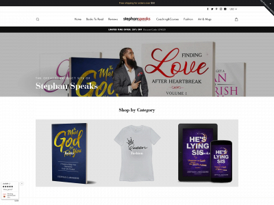 www.stephanspeaksshop.com snapshot