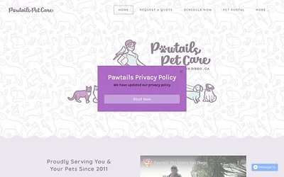 www.pawtailssandiego.com snapshot