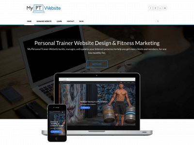 www.mypersonaltrainerwebsite.com snapshot
