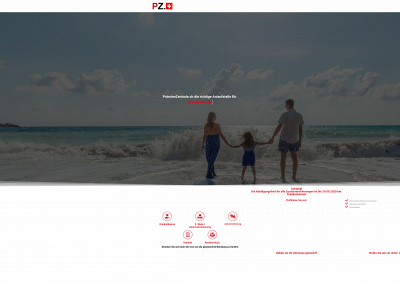 praemienzentrale.ch snapshot