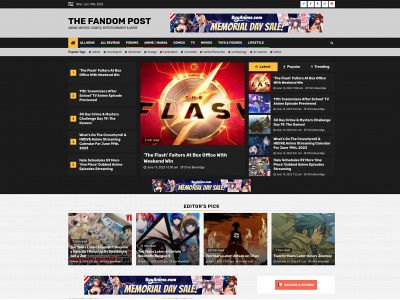 fandompost.com snapshot