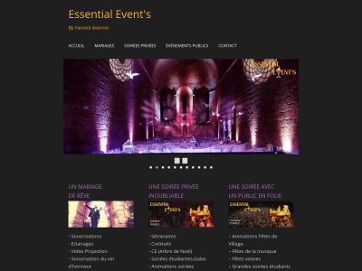 www.yannickasensio.com snapshot