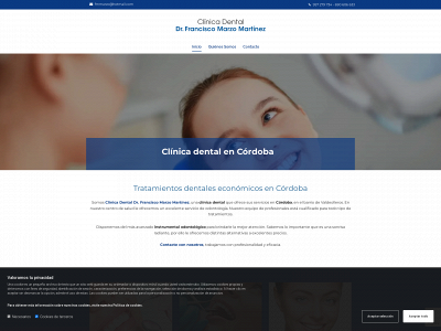 clinicadentalfranciscomarzo.es snapshot