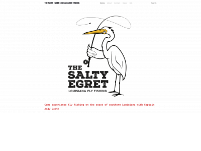 www.salty-egret-louisiana-fly-fishing.com snapshot