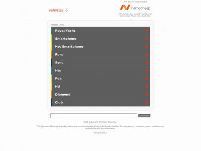 vehycles.io snapshot