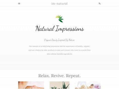 im-natural.weebly.com snapshot