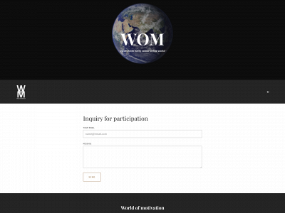 worldofmotivation.org snapshot