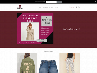www.838boutique.com snapshot