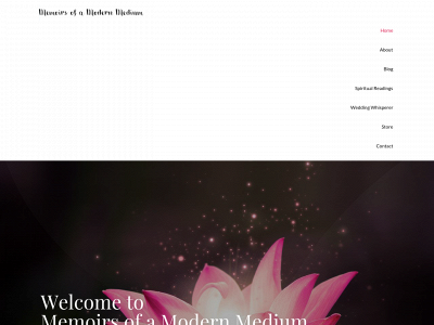 memoirsofamodernmedium.com snapshot