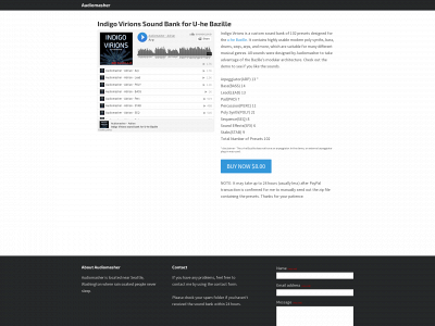 audiomasher.com snapshot