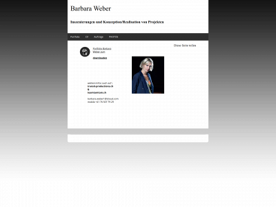 barbaraweber.ch snapshot