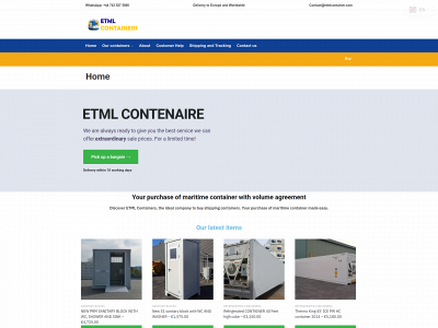 etmlcontainer.com snapshot