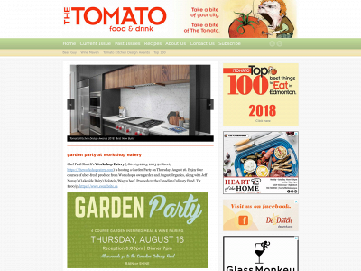 thetomato.ca snapshot