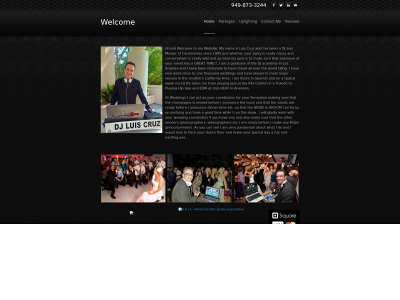 djluiscruz.com snapshot