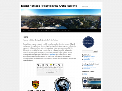 arcticdh.org snapshot