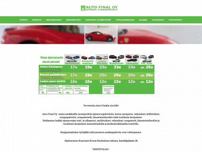 autofinal.fi snapshot
