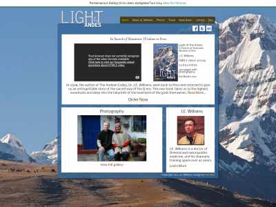 lightoftheandes.net snapshot