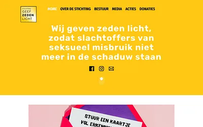 stichtinggeefzedenlicht.nl snapshot