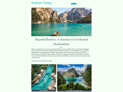 exploretoday.co.uk snapshot