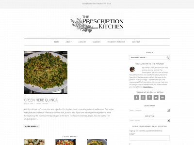 therxkitchen.org snapshot