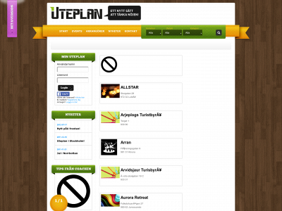 uteplan.se snapshot