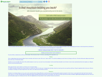 www.absoluteawaken.com snapshot