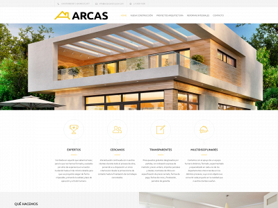 arcasconstruccion.com snapshot