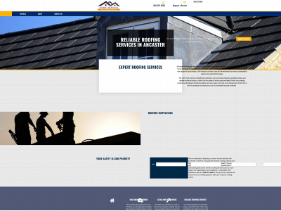 ancaster-roofing.com snapshot
