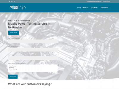 peakpowertuning.co.uk snapshot