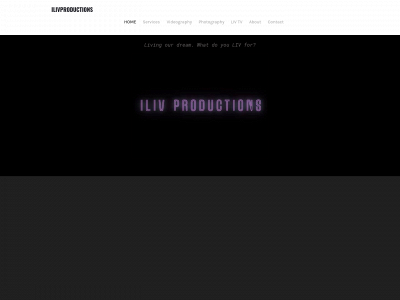 www.ilivproductions.net snapshot