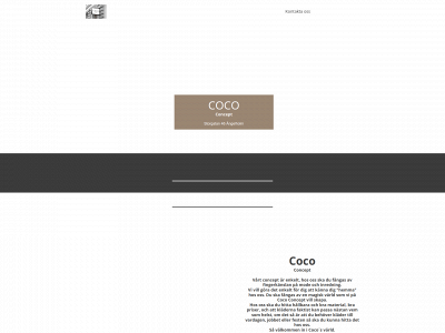 cococoncept.se snapshot