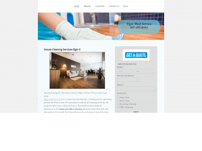 www.elginmaidservice.com snapshot