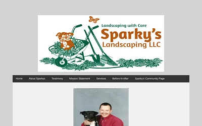 sparkyslandscapingllc.com snapshot