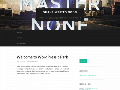 theshanewalker.com snapshot