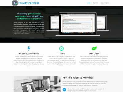 facultyportfolio.com snapshot
