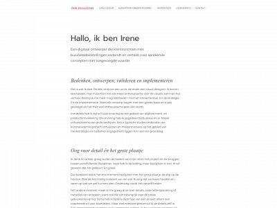 irenebruggemann.nl snapshot