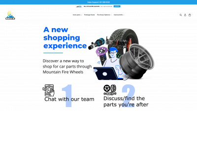 mountainfirewheels.com snapshot