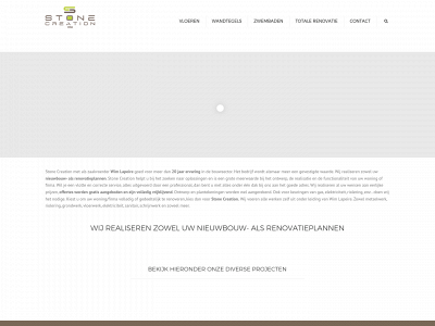 stonecreationbvba.be snapshot