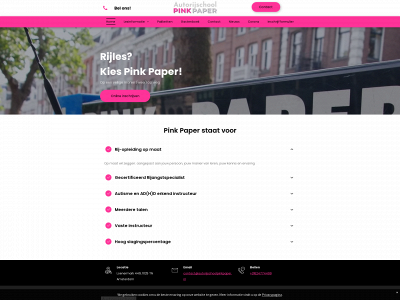 autorijschoolpinkpaper.nl snapshot