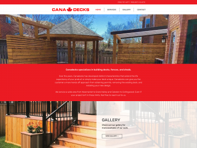 canadecks.ca snapshot