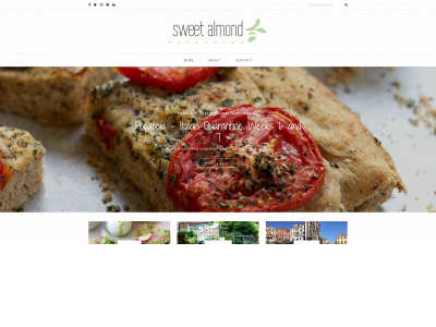thesweetalmondblog.com snapshot
