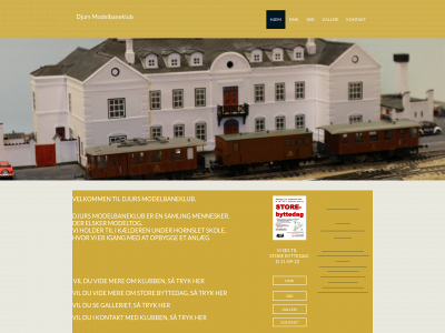 djursmodelbaneklub.dk snapshot