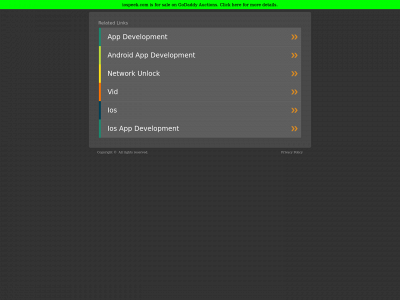 iospeek.com snapshot